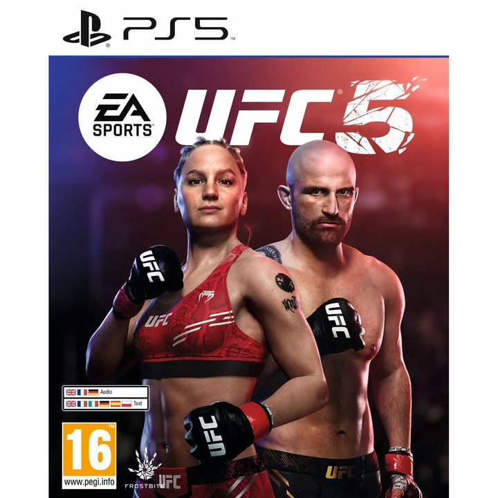 Joc EA Sports UFC 5, realism avansat, grafica Frostbite, multicolor, pentru console si PC
