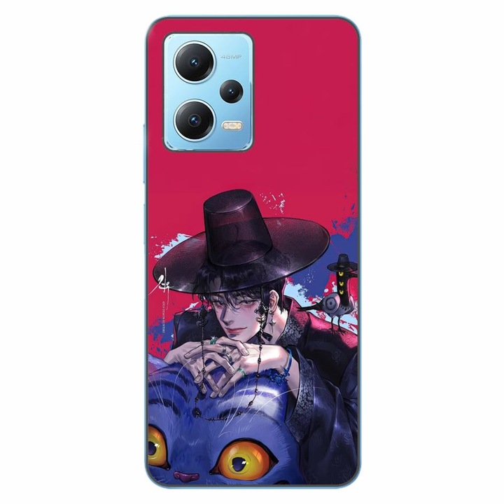 Husa compatibila cu Xiaomi Redmi Note 12 5G Silicon Gel Tpu Model KPop Demon Hunters Jinu Derpy and Sussie