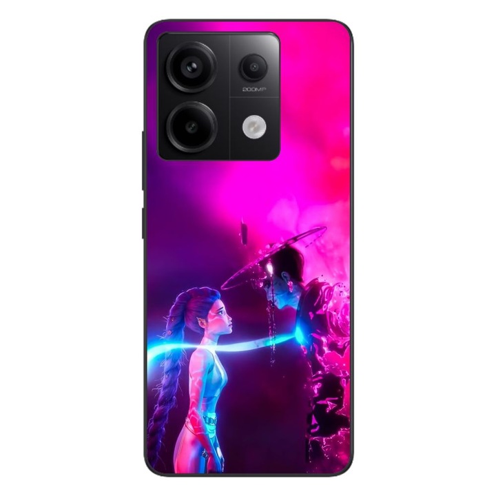 Husa compatibila cu Xiaomi Redmi Note 13 Pro 5G Silicon Gel Tpu Model KPop Demon Hunters Rumi Jinu Temptation