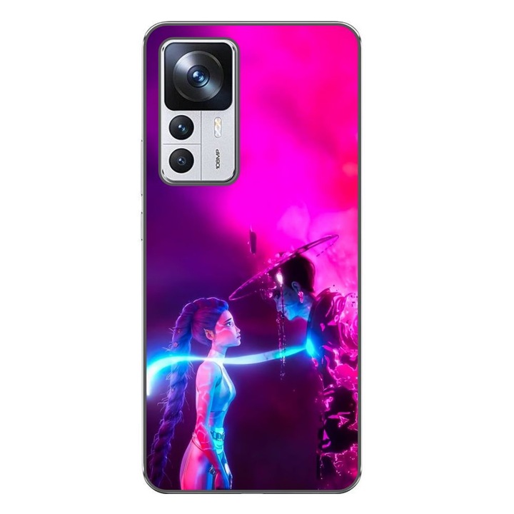 Husa compatibila cu Xiaomi 12T, 12T Pro Silicon Gel Tpu Model KPop Demon Hunters Rumi Jinu Temptation