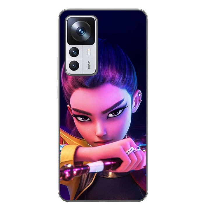 Husa compatibila cu Xiaomi 12T, 12T Pro Silicon Gel Tpu Model KPop Demon Hunters Rumi
