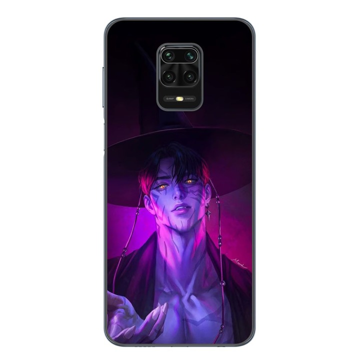 Husa compatibila cu Xiaomi Redmi Note 9 Pro Silicon Gel Tpu Model KPop Demon Hunters Jinu Invite