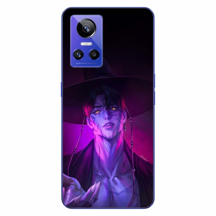 Husa compatibila cu Realme GT Neo 3 Silicon Gel Tpu Model KPop Demon Hunters Jinu Invite