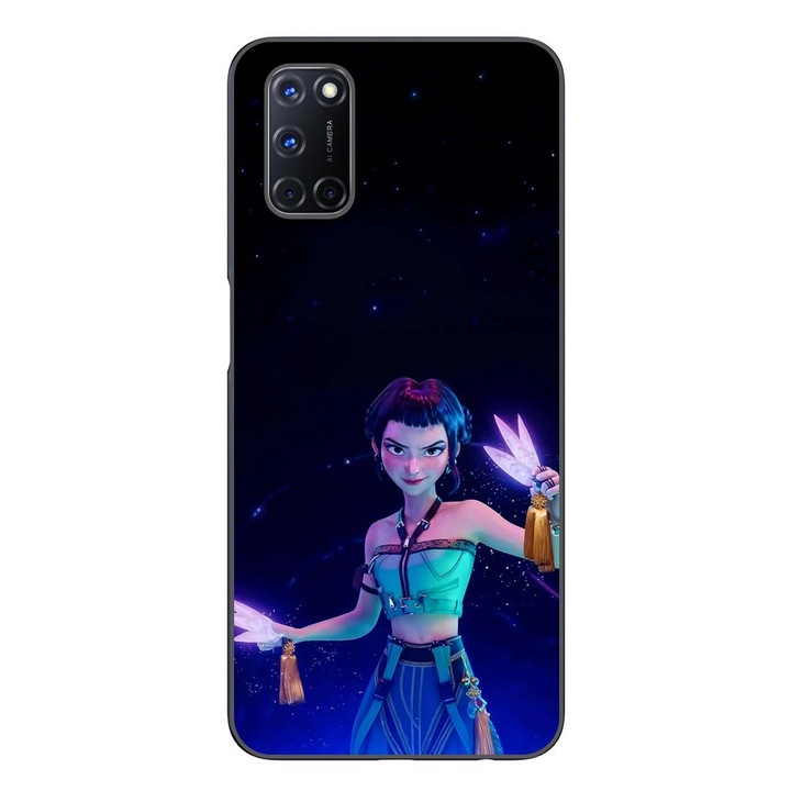 Husa compatibila cu Oppo A72 Silicon Gel Tpu Model KPop Demon Hunters Zoey