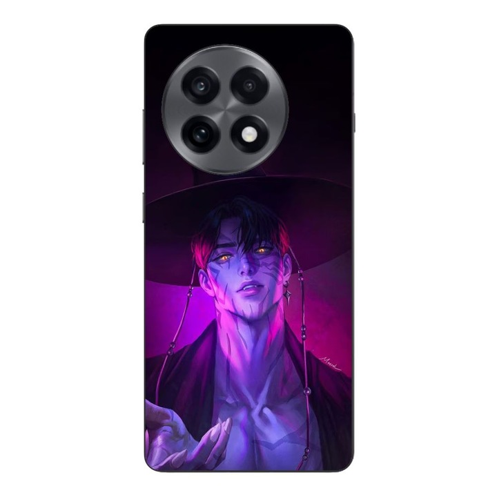 Husa compatibila cu OnePlus 13R Silicon Gel Tpu Model KPop Demon Hunters Jinu Invite