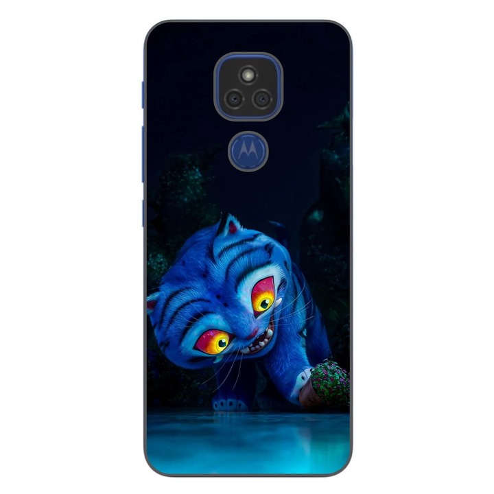 Husa compatibila cu Motorola Moto E7 Plus Silicon Gel Tpu Model KPop Demon Hunters Derpy Flower Pot
