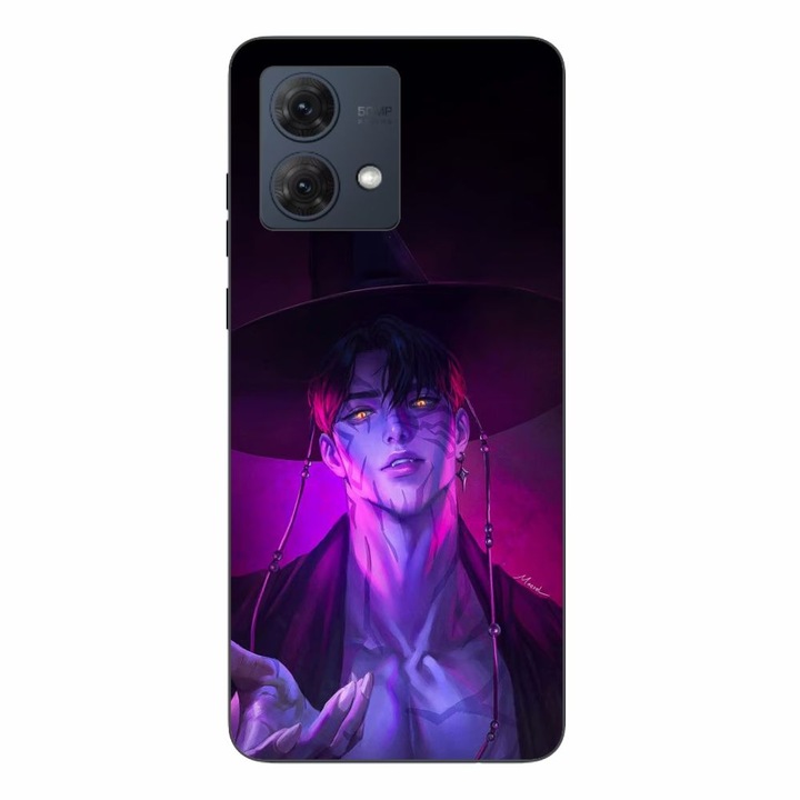 Husa compatibila cu Motorola Moto G84 Silicon Gel Tpu Model KPop Demon Hunters Jinu Invite