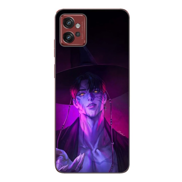 Husa compatibila cu Motorola Moto G32 Silicon Gel Tpu Model KPop Demon Hunters Jinu Invite