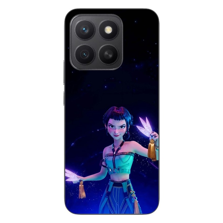 Husa compatibila cu Honor X8c Silicon Gel Tpu Model KPop Demon Hunters Zoey
