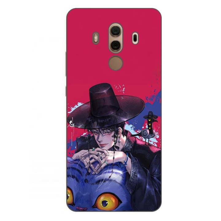 Husa compatibila cu Huawei Mate 10 Pro Silicon Gel Tpu Model KPop Demon Hunters Jinu Derpy and Sussie