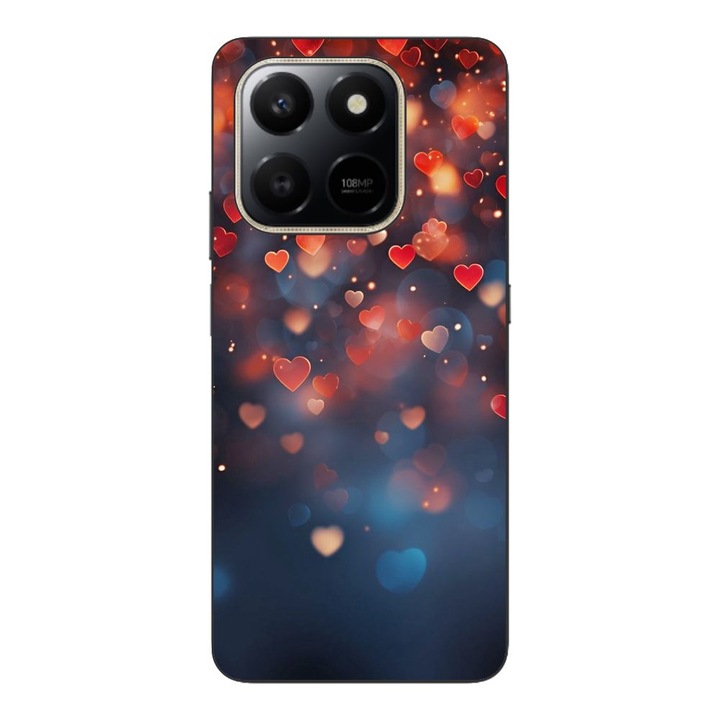 Husa compatibila cu Honor X7d Silicon Gel Tpu Model Valentines Cards Vintage