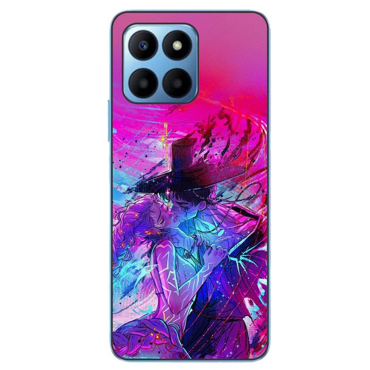 Husa compatibila cu Honor X8 5G Silicon Gel Tpu Model KPop Demon Hunters Rumi and Jinu Artistic Love