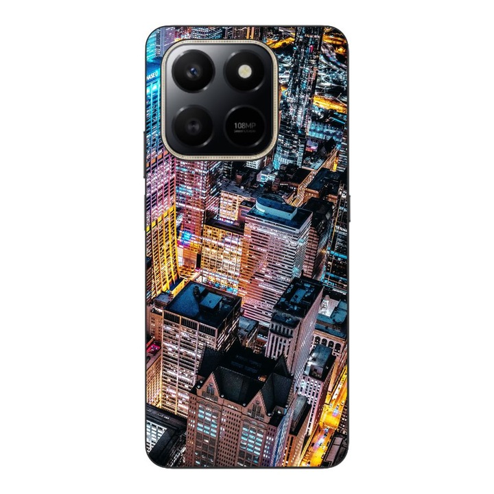Husa compatibila cu Honor 400 Smart Silicon Gel Tpu Model Night City