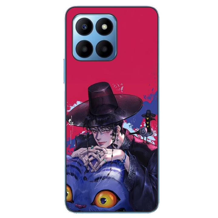 Husa compatibila cu Honor X8 5G Silicon Gel Tpu Model KPop Demon Hunters Jinu Derpy and Sussie