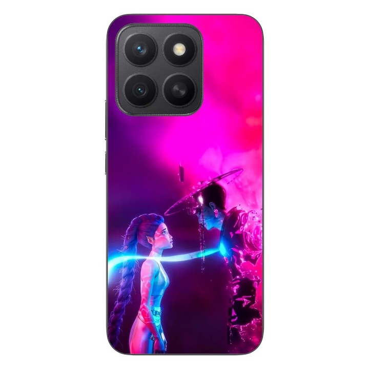 Husa compatibila cu Honor X8c Silicon Gel Tpu Model KPop Demon Hunters Rumi Jinu Temptation