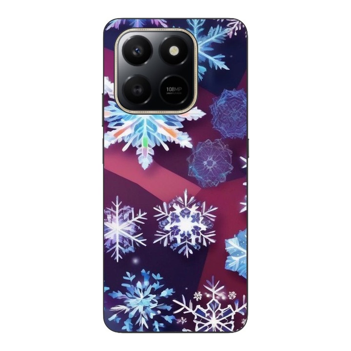 Husa compatibila cu Honor 400 Smart Silicon Gel Tpu Model Fulgi de Gheata