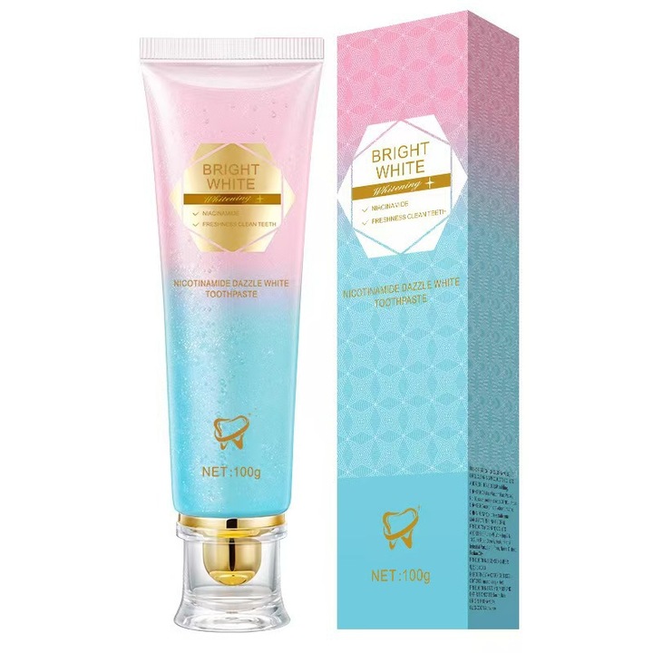 Pasta de dinti, MCS-12, set 3 bucati, 100g fiecare, gust mentolat, protectie impotriva cariilor