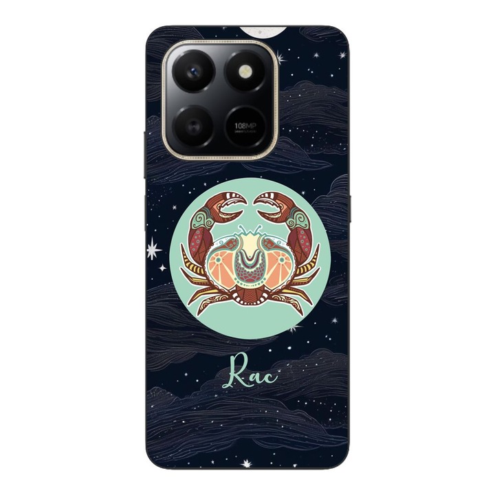 Husa compatibila cu Honor X7d Silicon Gel Tpu Model Horoscop Rac