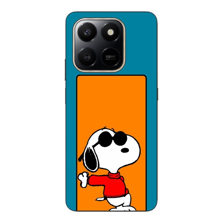 Husa compatibila cu Honor X7d Silicon Gel Tpu Model Snoopy
