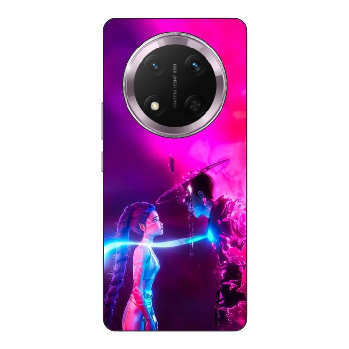 Husa compatibila cu Honor Magic7 Lite Silicon Gel Tpu Model KPop Demon Hunters Rumi Jinu Temptation