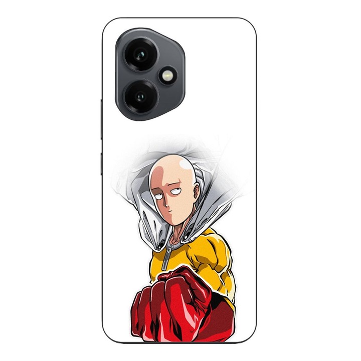 Husa compatibila cu Honor 400 Silicon Gel Tpu Model One Punch Man Saitama