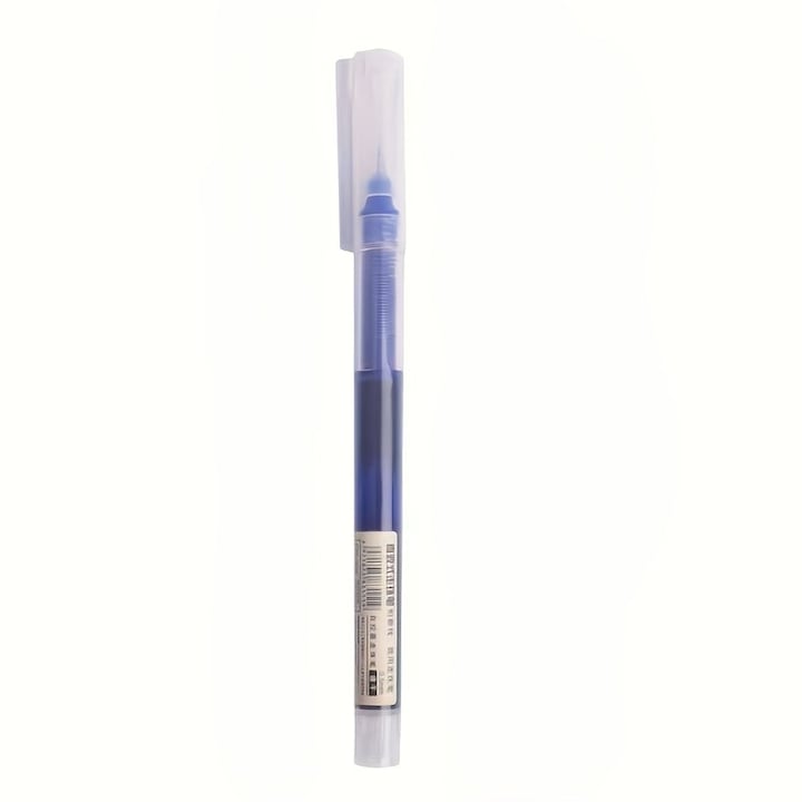 Stilou roller transparent cu gel lichid, varf de 0.5mm