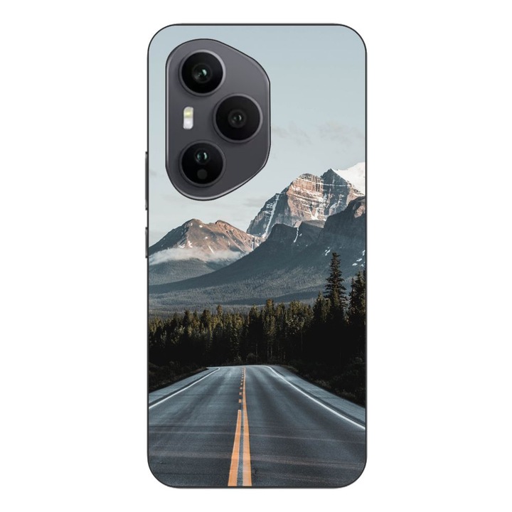 Husa compatibila cu Honor 400 Pro Silicon Gel Tpu Model Mountain Road