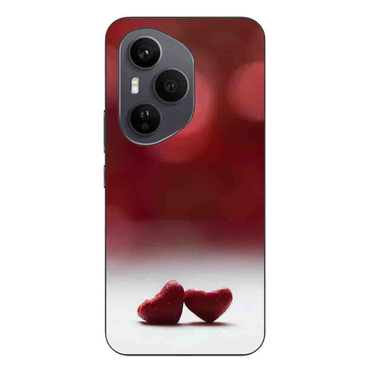 Husa compatibila cu Honor 400 Pro Silicon Gel Tpu Model Little Hearts