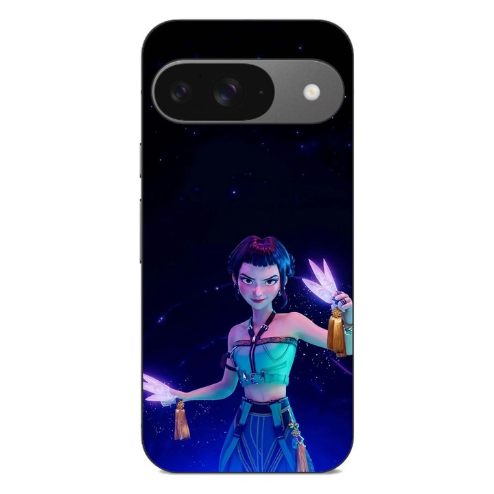 Husa compatibila cu Google Pixel 9 Pro Silicon Gel Tpu Model KPop Demon Hunters Zoey