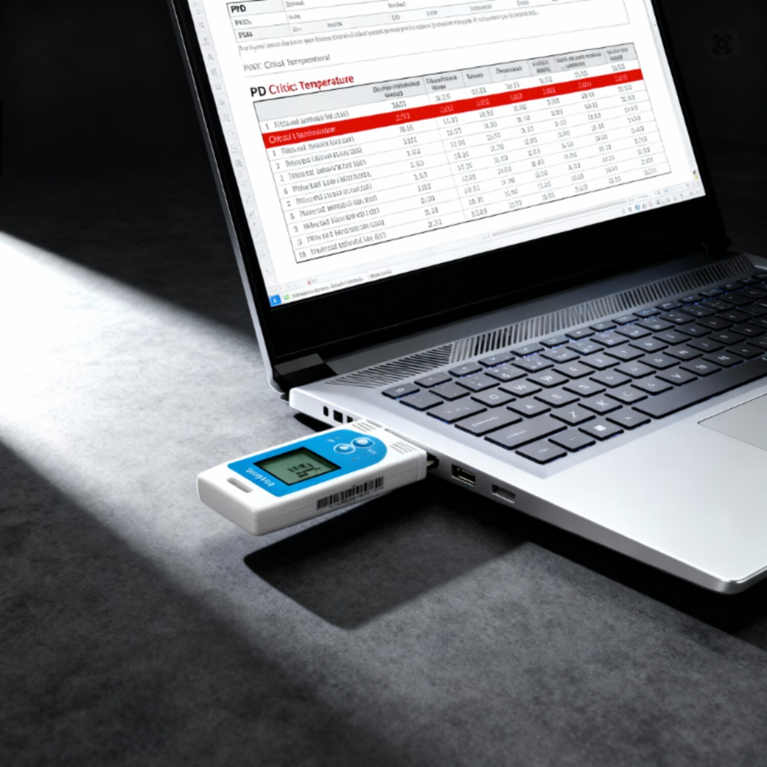 Термометър хигрометър Data Logger Multi-Use, MOSMAOO®, LCD дисплей, LED ...