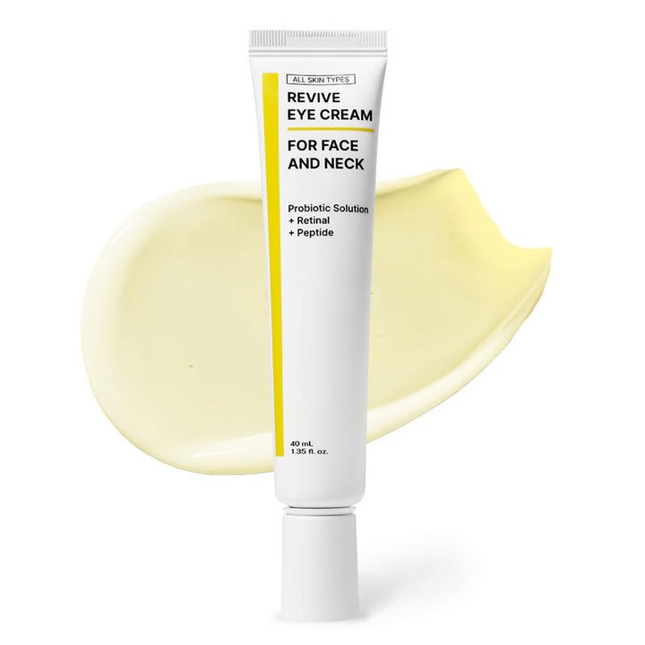 Crema de fata cu retinol pentru zona ochilor, reduce liniile fine si cearcane, textura usoara, 15ml