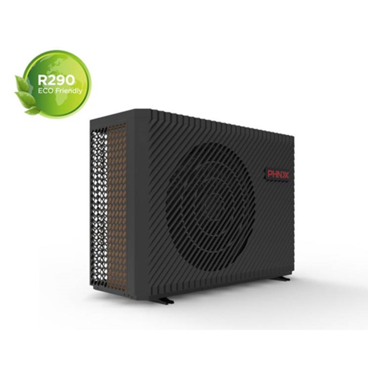 Pompa de caldura Termo Control PHNIX G20 9 kW R290 A+++ monofazata, eficienta energetica ridicata, pentru incalzire si racire, 1165x440x800mm