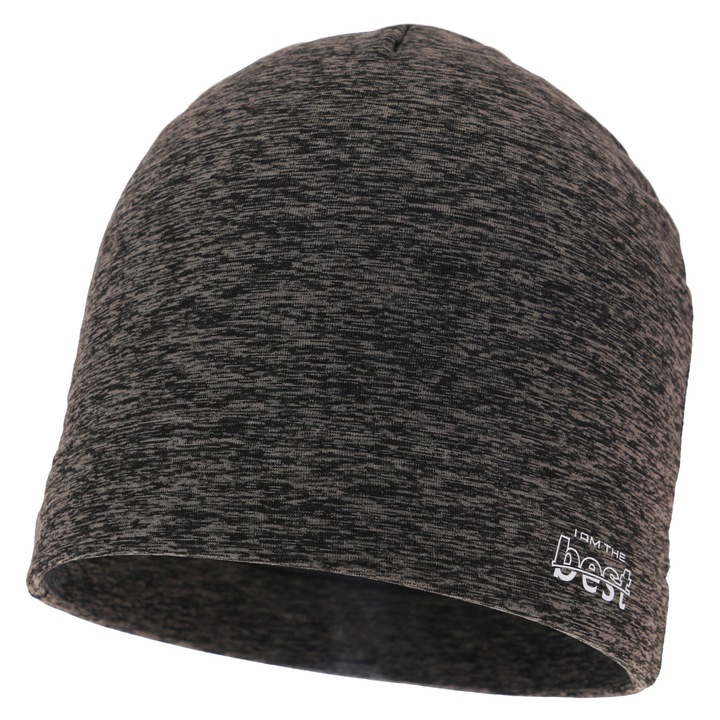 Caciulă sportivă termoregulatoare Winner, gri închis, elastic, 52-54 cm