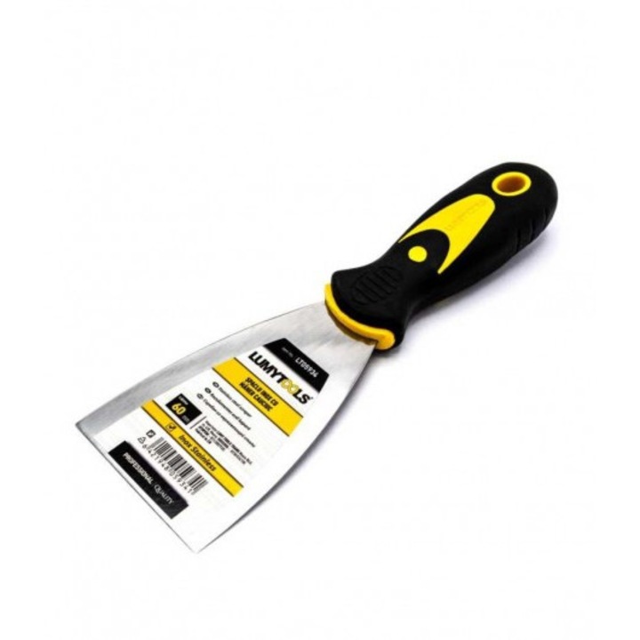 Lumytools professzionális spakli, rozsdamentes acél, 60 mm, gumírozott nyéllel