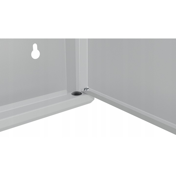 Dulap pentru chei Stalflex, cutie metalică cu 60 de cârlige, gri, 30x36x6cm