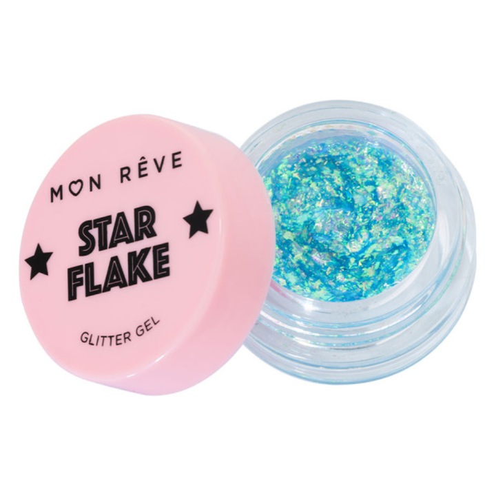 Mon Reve Gél Csillám Szemhéjfesték 02 Honeymoon, kék, 4g