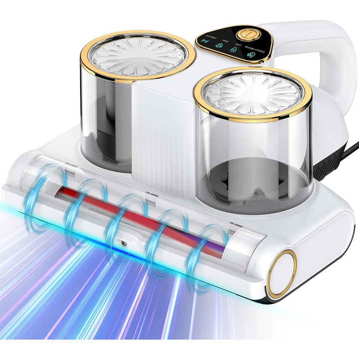 Bedee matrac porszívó, 500W 16Kpa UV ultrahangos 65C meleg levegő