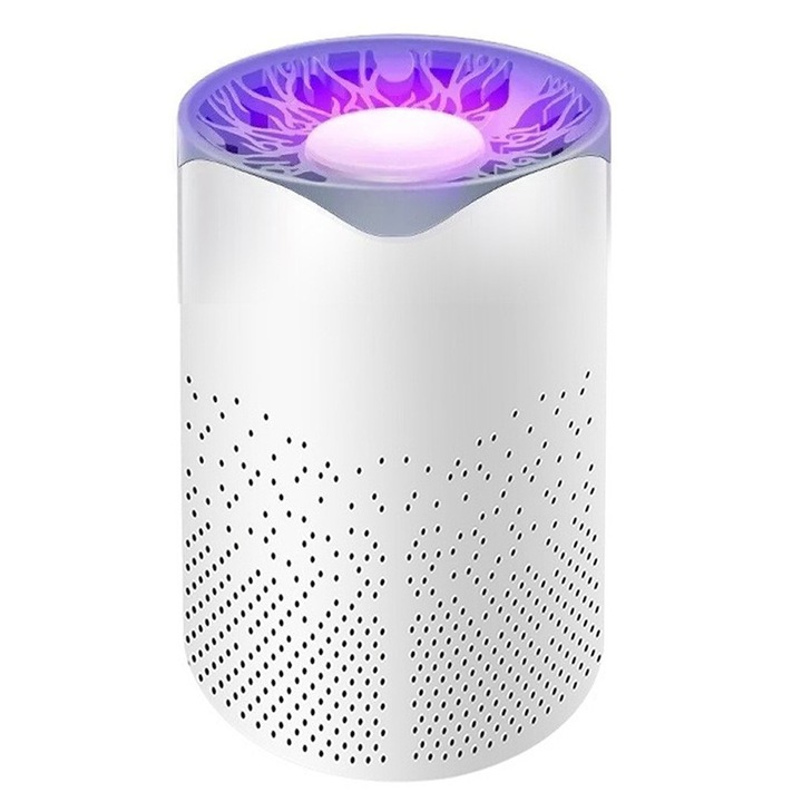Purificator de Aer Portabil cu Filtru HEPA – Tehnologie Avansata de Purificare, Design Elegant, Ultra-Silentios, Ideal pentru Casa, Masina si Birou, bedee, alb
