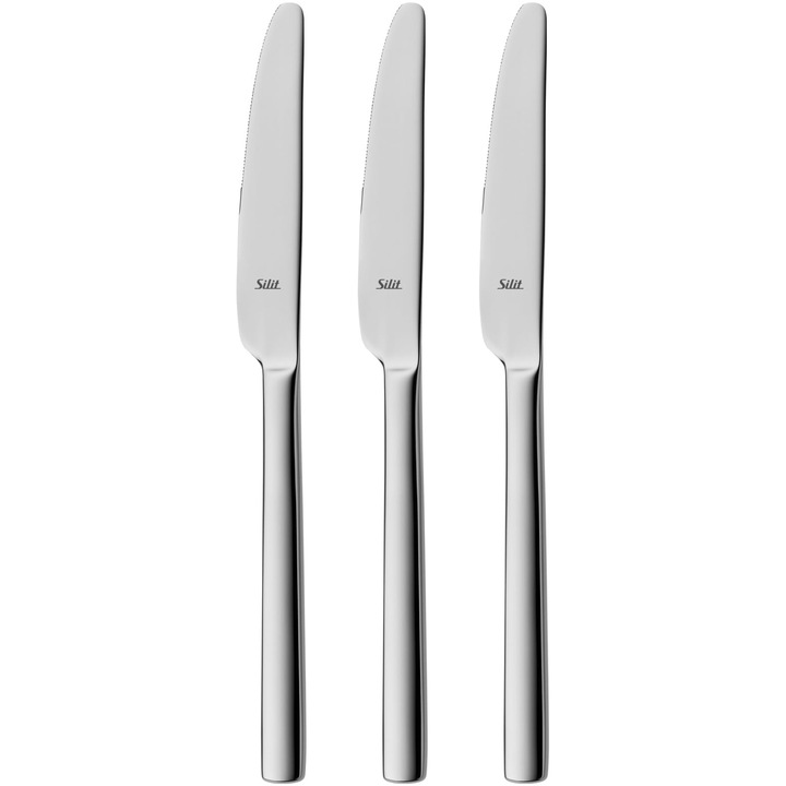 Set cutite de masă Silit, 23 cm, 3 bucăți, inoxidabil, lustruite
