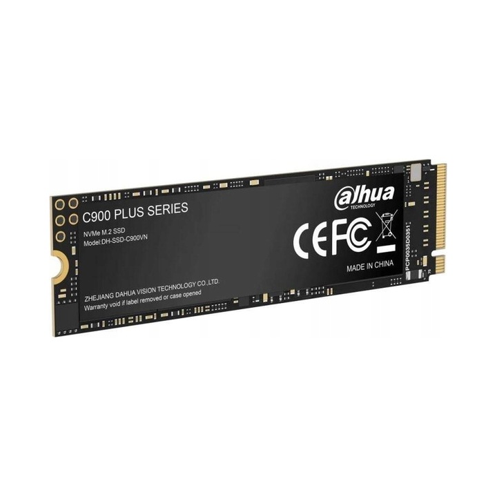 SSD Dahua C900 Plus 2TB PCIe 3.0, viteze 3400MB/s citire, 2900MB/s scriere, M.2 2280