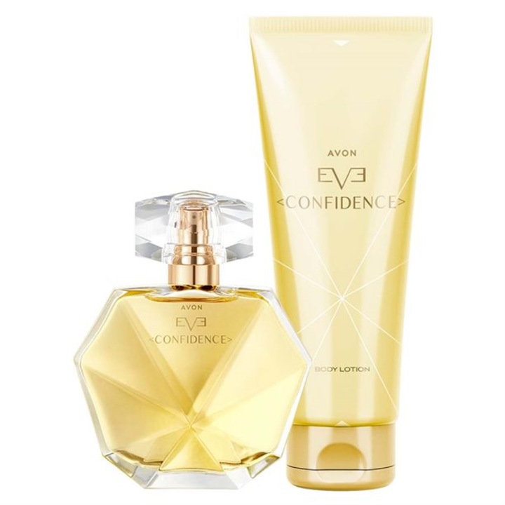 Set parfumuri Avon Eve Confidence, 125ml lotiune, 50ml apa de parfum, multicolor