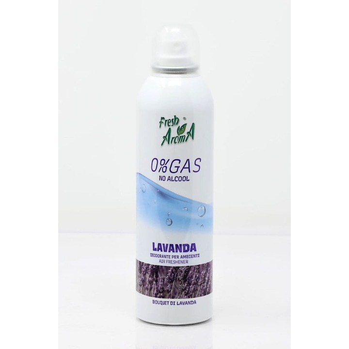 Spray de cameră Fresh Aroma, Lavandă, fără gaz, 250 ml