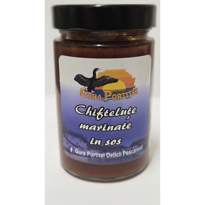 Chifteluțe marinate în sos, Gura Portiței, pește, 120g