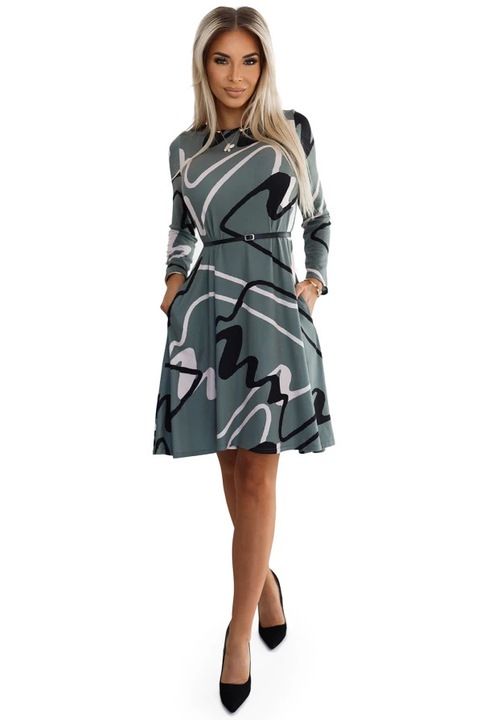 Rochie tip pulover Numoco, multicolordwqf, Multicolor