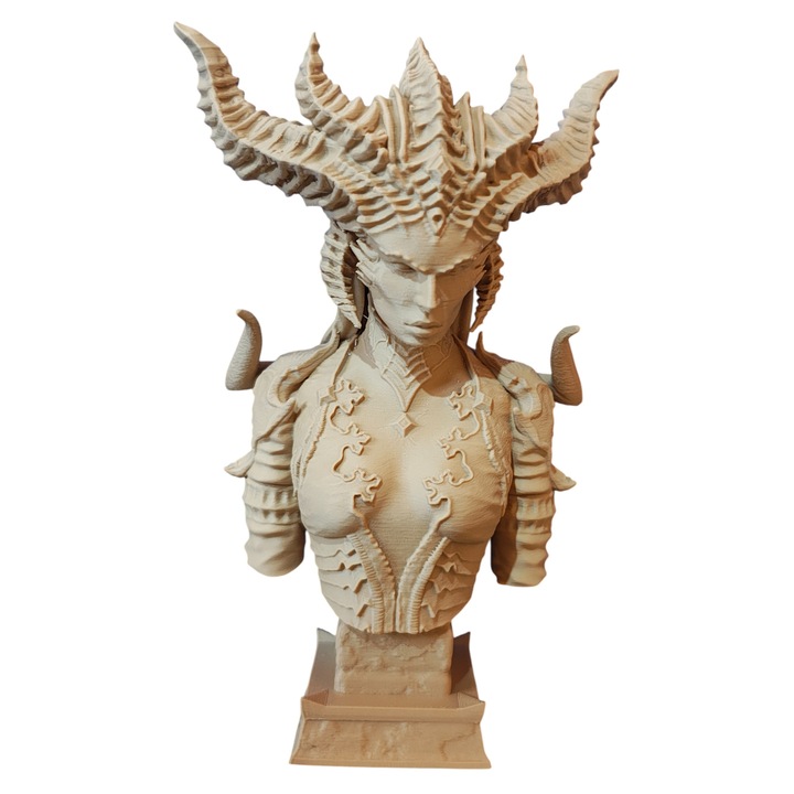Bust 3d Lilith Daughter of Hatred Diablo 17 cm