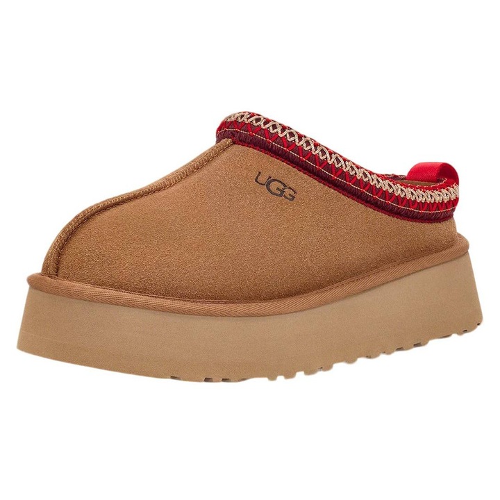 UGG félcipő, búzasárga, melegítő és vastagított, magasság növelő, 39 méret