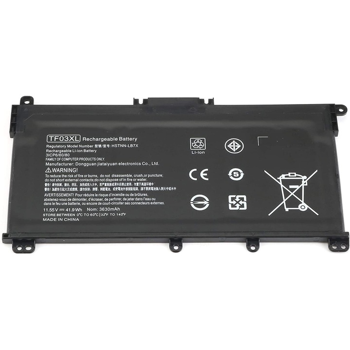 YISHIFD TF03XL 920046-421 920070-855 Baterie pentru HP Pavilion X360 15-cc0xx 15-cc1xx 15-cd0xx 15-ck0xx 14-bf0xx 14-bf1xx 14-bf0xx 14-bk0xx 14 -bk0xx 14-bp0xx xxxx 14-cd0xx 17-ar0xx 15-cd054sa