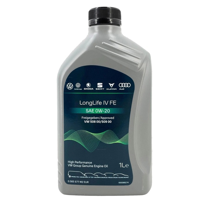 Ulei VW LongLife IV FE 0W20 1 litru - Norma VW 508 00 / 509 00