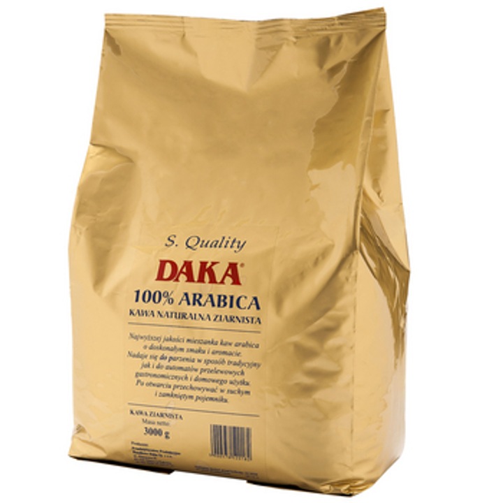 Cafea boabe, Arabica, Daka, 3 kg, provenienta Brazilia