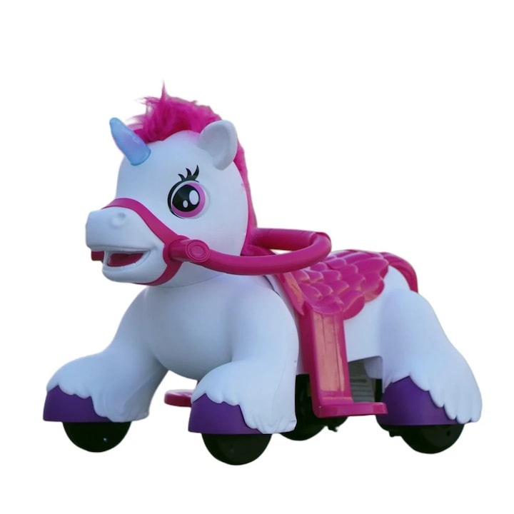 Calut electric interactiv, Kinderplay, roz, 70W, 710x410x470mm